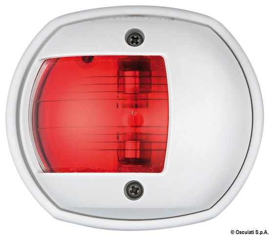 Fanale Sphera rosso/bianco